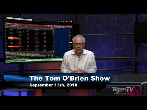 September 13th Tom O'Brien Show on TFNN - 2018