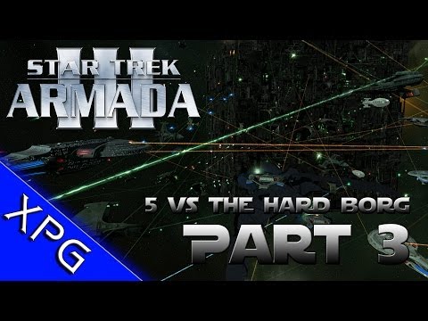 Lets Play... Star Trek Armada 3 (5 Players vs Borg) Part 3 (Sins of a Solar Empire Total Conversion)