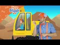 Learning Verbs With Blippi The Excavator Construction Vehicles For Kids