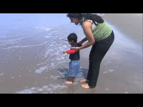 Ayush Avinash at the Beach