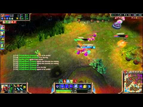 League of Legends Zed(Silver 3) vs Teemo(Gold 5) - Top Lane.