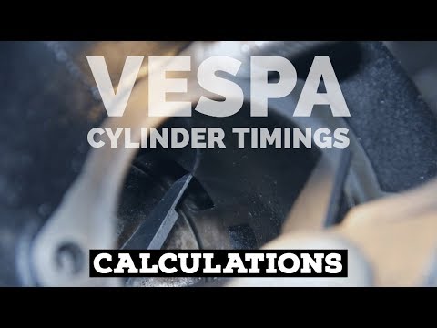 FMP vespa 1,2,3 TIMINGS guide: measuring & CALCULATION / 60mm crank TIMINGS adjustment / FMPguides