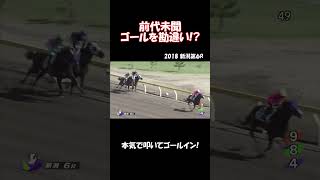 【競馬】前代未聞 ゴールを勘違い!?  #動物 #ウマ娘 #動物