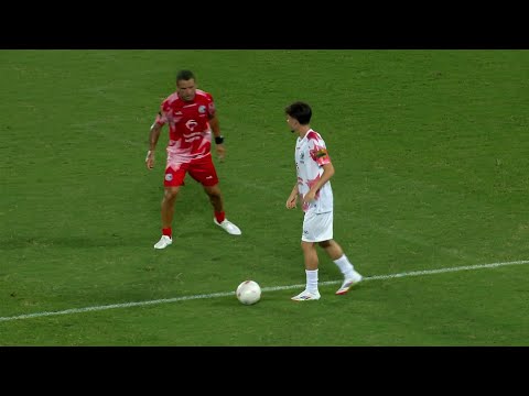 Breno Bidon BRINCANDO no Jogo das Estrelas de Zico