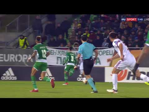 0:3 BORINI GOAL AC MILAN VS LUDOGORETS EUROPA LEAGUE HIGHLIGHTS