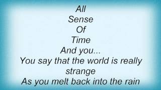 John Foxx - Lose All Sense Of Time Lyrics