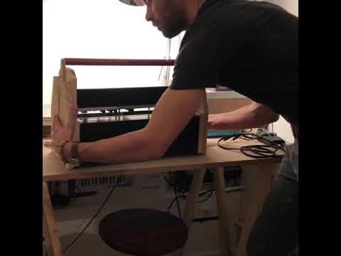 DIY 9U foldable eurorack case