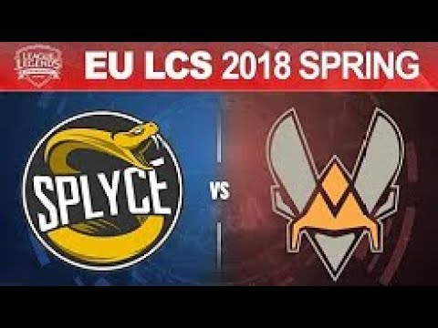 SPY vs VIT, Game 2   EU LCS 2018 Spring Split 3rd Place   Splyce vs Vitality G2