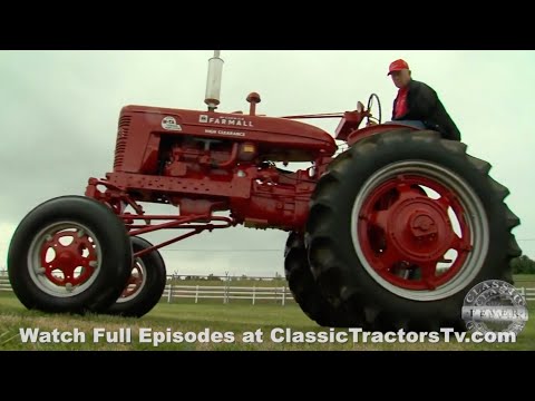 RARE High Crop Tractor!  Farmall Super M-TA - MV High Clearance
