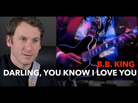 Guitar Teacher REACTS: B.B. KING "Darling, You know I Love You" | LIVE 4K