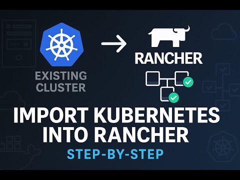 How to Import an Existing Kubernetes Cluster into Rancher | Step-by-Step Guide | Episode 4