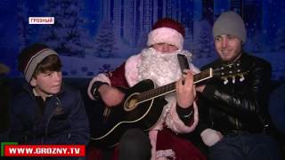 В настоящую праздничную атмосферу в Грозном можно окунуться вечером  
