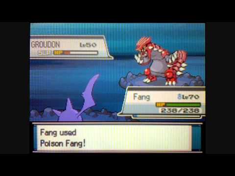 Pokemon Soul Silver Walkthrough Part 113:Catching Groudon!