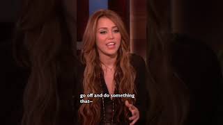 #MileyCyrus talks to Ellen in 2010 about the end of Hannah Montana #ellen #shorts