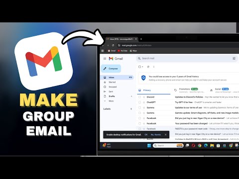 How To Make Group Email In Gmail in SECONDS!