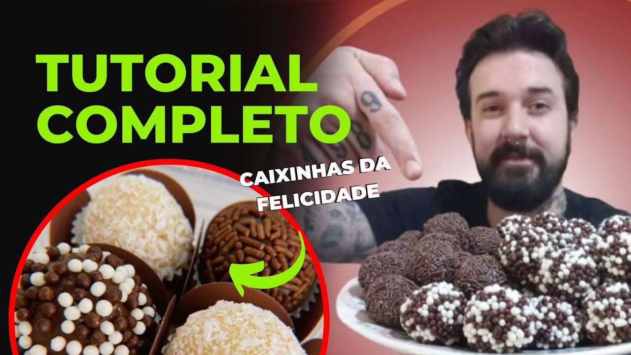 TUTORIAL: Como Fazer Caixinhas De BRIGADEIROS Para Vender Na Rua (PASSO A PASSO)