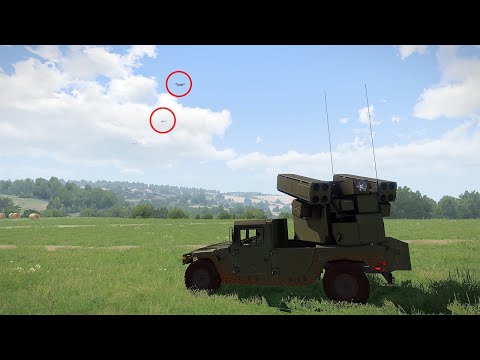 Ukraine Stinger Anti-Air Missile Destroyed 2 Russian SU-57 Fighter Jet | Milsim ArmA 3 S34