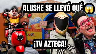 TV Azteca, Juguetón, and a motorcycle for Alushe 😱 | They invite us to the Juguetón Village!