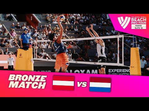 Hörl/Horst vs. Brouwer/Meeuwsen -  Bronze Match Highlights Paris 2023 #BeachProTour