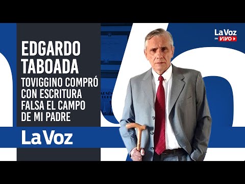 EDGARDO TABOADA: PABLO TOVIGGINO es DUEÑO de medio SANTIAGO DEL ESTERO