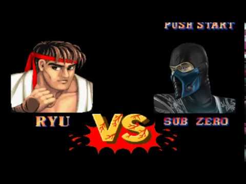 [TAS] Street Fighter 2 Ryu Vs Sub Zero