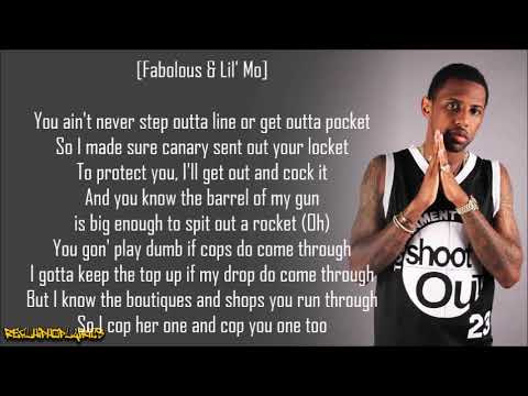 Fabolous - Can't Let You Go ft. Lil' Mo & Mike Shorey (Lyrics)