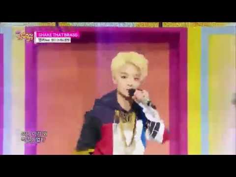 20150214 AMBER (엠버) - [SHAKE THAT BRASS] Show Music Core