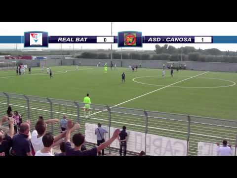 CANOSA-CALCIO: REAL BAT - ASD CANOSA - 25/9/2011