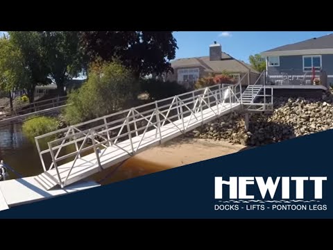 Hewitt Floating Dock Ramps & Gangways