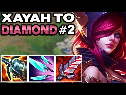 Nerfed Xayah is still Insane - Xayah Unranked to Diamond #2 | League of Legends