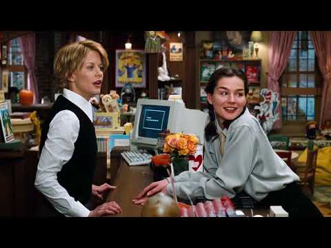 You've Got Mail • Kathleen opens the shop, Christina, George, Birdie speak about online relations