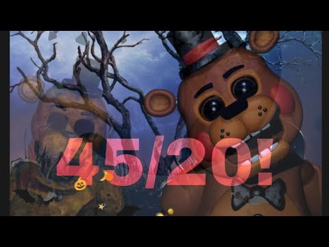CONSEGUI O 45/20 FNAF UCN! A 5 PASSOS DO 50/20