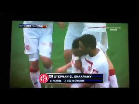 Novara-Padova: IL GOL DI EL SHAARAWY !!!