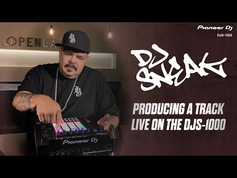 DJ Sneak Producing a track live on the DJS-1000