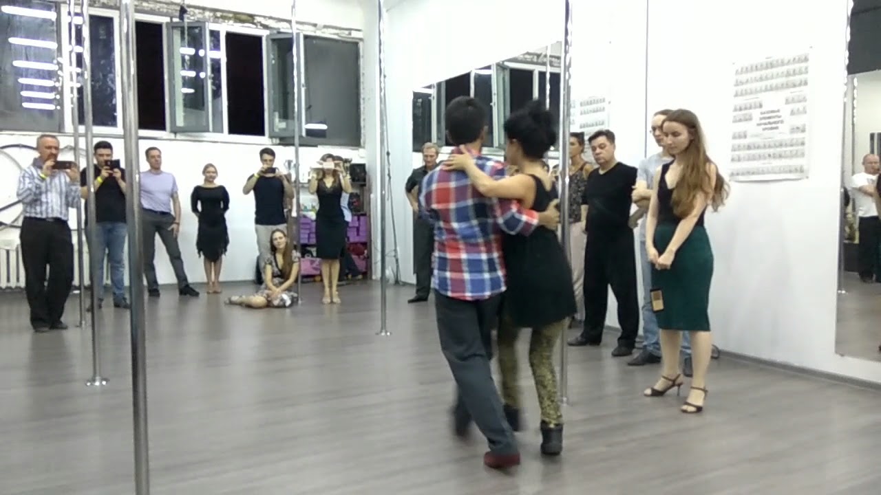 Mariela y Guillermo, milonga