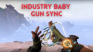 Cover art for Industry Baby Valorant Gun Sync Full Song