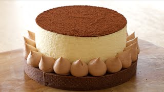 ティラミス風チョコタルトの作り方how to make Tiramisu chocolate tart