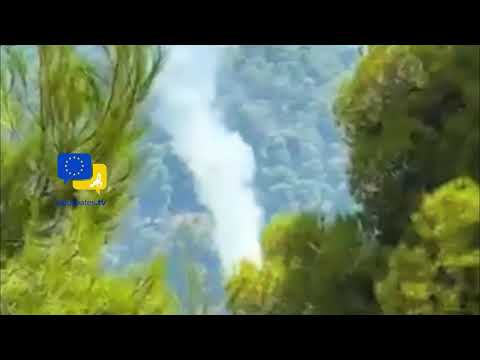Video Thumbnail: Tragic Video Captures the Moment Two Helicopters Collide in Psatha, Greece