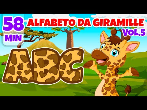 Alfabeto da Giramille Vol. 5 - Giramille 58 min | Desenho Animado Musical