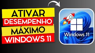 COMO ATIVAR O DESEMPENHO MÁXIMO NO WINDOWS 11 COM APENAS UM COMANDO (CMD)