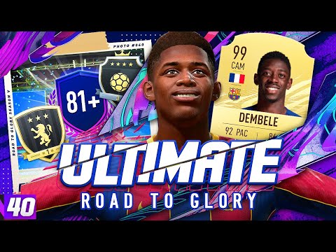 WE DID THE 81+ UCL UPGRADE SBC!!! ULTIMATE RTG! #40 - FIFA 21 Ultimate Team Road to Glory