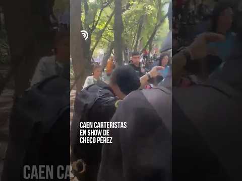 Robos empañan exhibición de Checo Pérez en Reforma 🏎📱