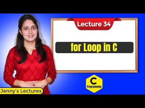 C 34 For loop in C | C Language Tutorial