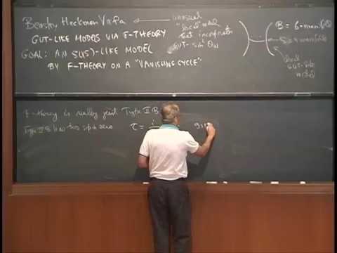 PiTP-String Compactifications, Part 1 - Edward Witten