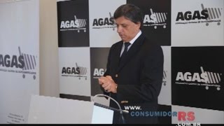 Coletiva de imprensa da Associação Gaúcha de Supermercados – Agas