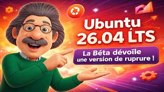 Ubuntu 26.04 LTS, la Bêta dévoile une version de rupture !