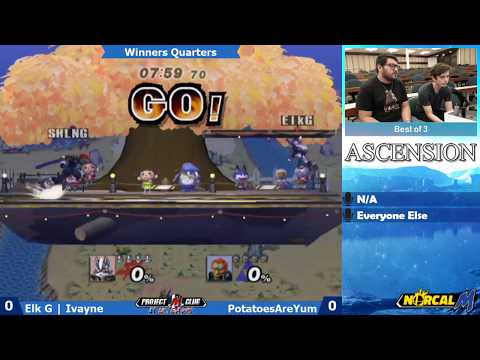 "Ascension 1/19/19" - Elk G | Ivayne (Wolf) v. PotatoesAreYum (Ganon) - Winners Quarters