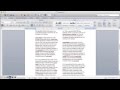 How To Create Columns In Microsoft Word 
