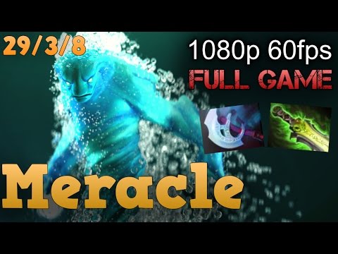 Meracle plays Morphling 29 kills in 1vs9 hard game! Full match video.