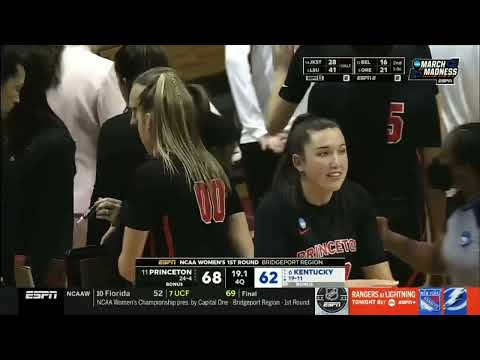 Last 20 seconds of Princeton vs Kentucky